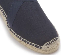 Espadrilles|Sandalen|Horsch Schuhe Espadrilles in Übergrößen Blau