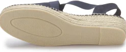 Espadrilles|Sandalen|Horsch Schuhe Espadrilles in Übergrößen Blau