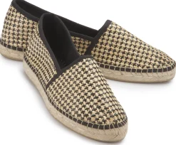 Espadrilles|Slipper|Horsch Schuhe Espadrilles in Übergrößen Schwarz