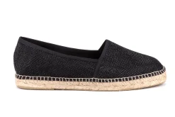 Espadrilles|Slipper|Horsch Schuhe Espadrilles in Übergrößen Schwarz
