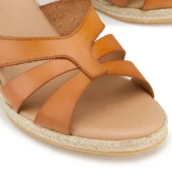 Espadrilles|Sandalen|Horsch Schuhe Espadrilles in Übergrößen Braun