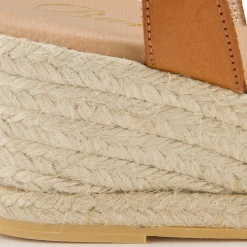 Espadrilles|Sandalen|Horsch Schuhe Espadrilles in Übergrößen Braun