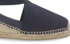 Espadrilles|Sandalen|Horsch Schuhe Espadrilles in Übergrößen Blau