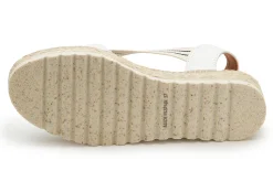Espadrilles|Sandalen|Horsch Schuhe Espadrilles in Übergrößen Weiß