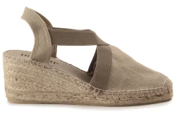 Espadrilles|Sandalen|Horsch Schuhe Espadrilles in Übergrößen Beige