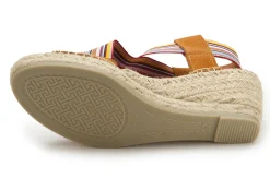Espadrilles|Horsch Schuhe Espadrilles in Übergrößen Multicolor