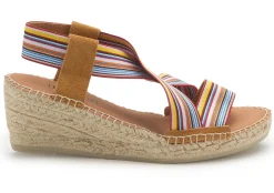 Espadrilles|Horsch Schuhe Espadrilles in Übergrößen Multicolor