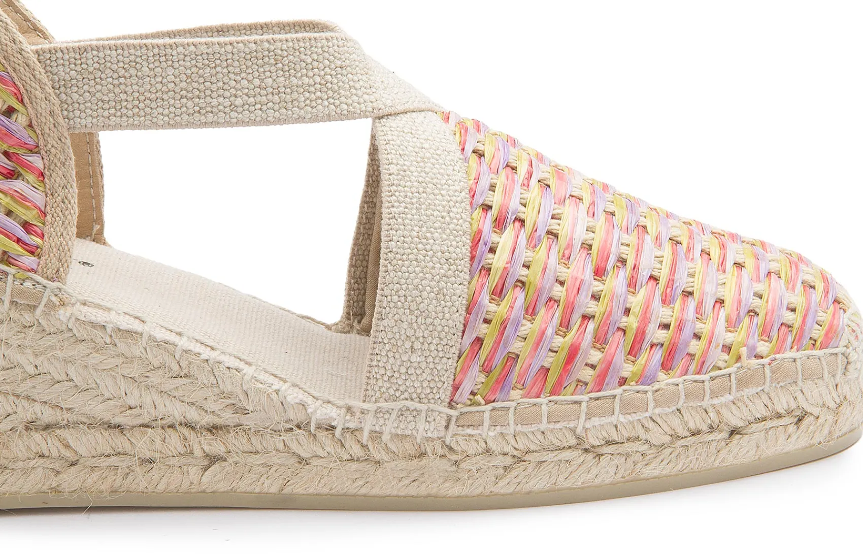 Espadrilles|Sandalen|Horsch Schuhe Espadrilles in Übergrößen Multicolor