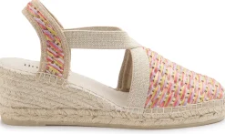 Espadrilles|Sandalen|Horsch Schuhe Espadrilles in Übergrößen Multicolor