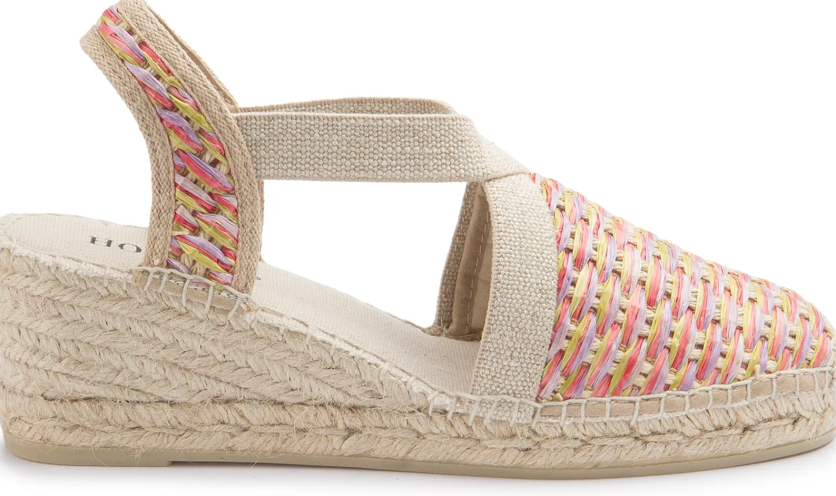 Espadrilles|Sandalen|Horsch Schuhe Espadrilles in Übergrößen Multicolor