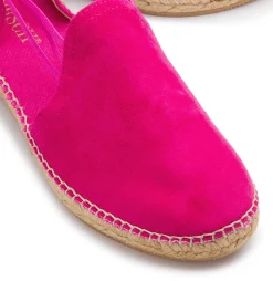 Espadrilles|Sandalen|Horsch Schuhe Espadrilles in Übergrößen Pink