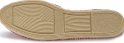 Slipper|Leinenschuhe|Horsch Schuhe Espadrilles in Übergrößen Rot