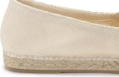 Leinenschuhe|Slipper|Horsch Schuhe Espadrilles in Übergrößen Weiß