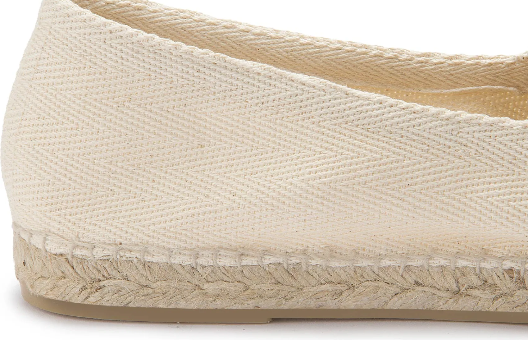 Leinenschuhe|Slipper|Horsch Schuhe Espadrilles in Übergrößen Weiß