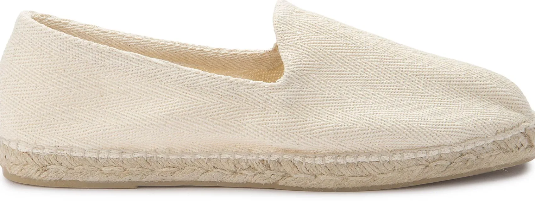 Leinenschuhe|Slipper|Horsch Schuhe Espadrilles in Übergrößen Weiß