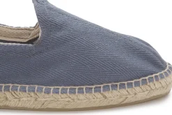 Leinenschuhe|Slipper|Horsch Schuhe Espadrilles in Übergrößen Blau