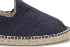Leinenschuhe|Slipper|Horsch Schuhe Espadrilles in Übergrößen Blau