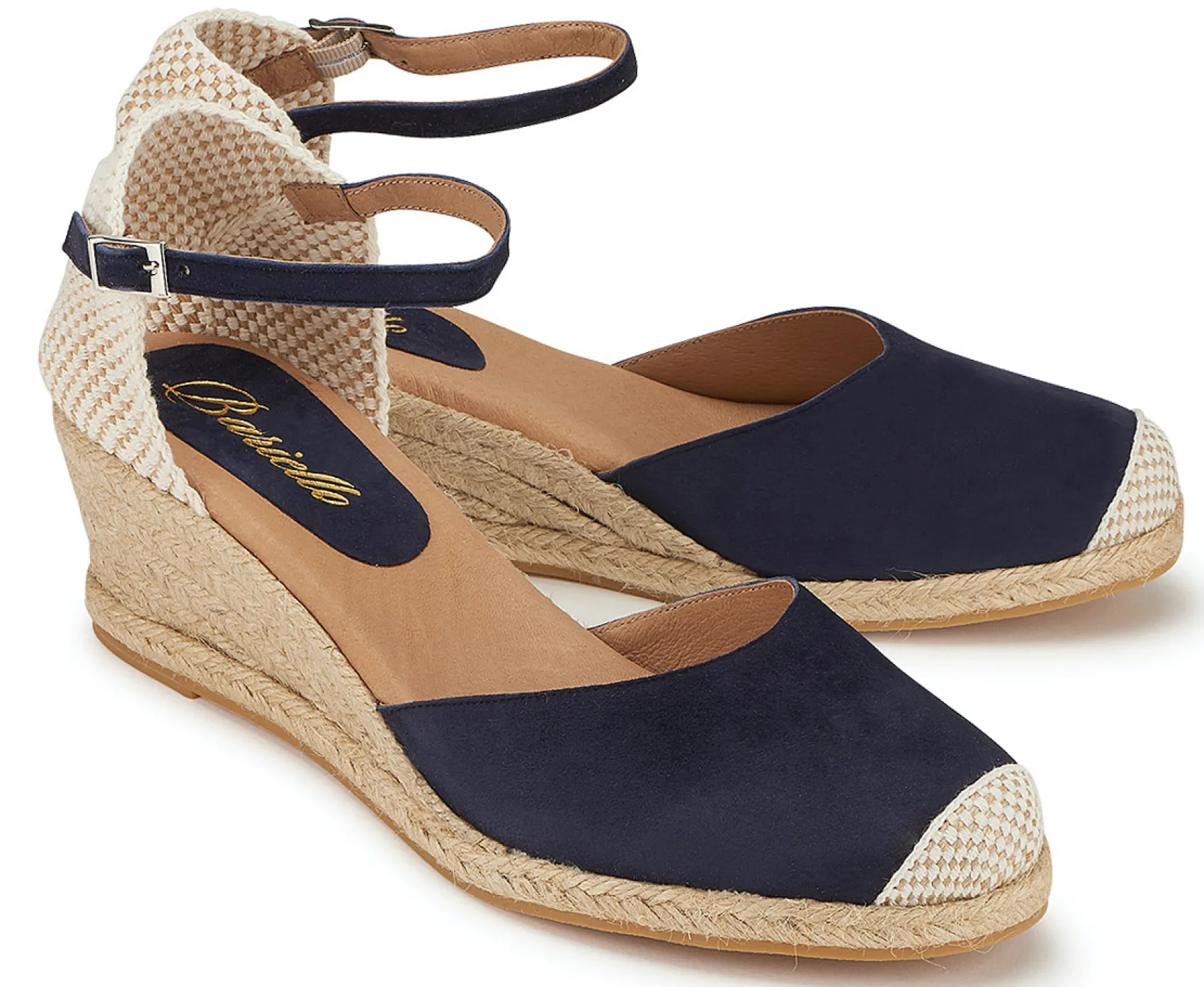 Espadrilles|Sandalen|Horsch Schuhe Espadrilles in Untergrößen Blau