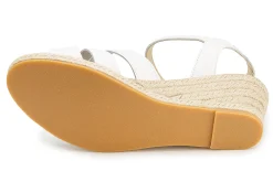 Espadrilles|Sandalen|Horsch Schuhe Espadrilles in Untergrößen Weiß