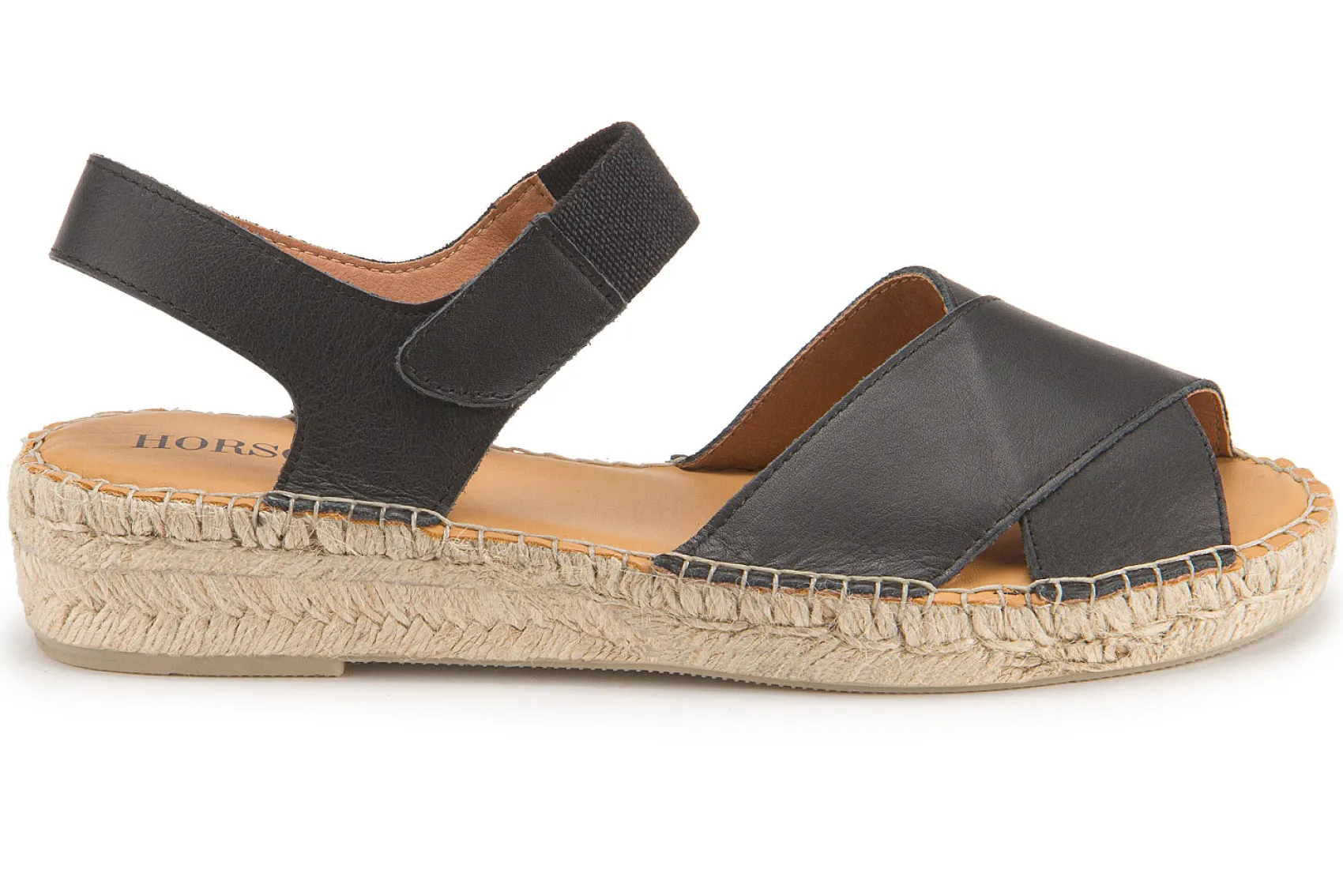 Espadrilles|Sandalen|Horsch Schuhe Espadrilles in Untergrößen Schwarz