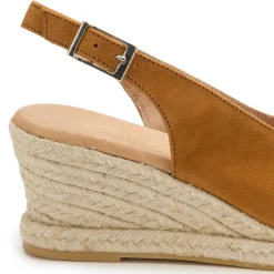 Espadrilles|Sandalen|Horsch Schuhe Espadrilles in Untergrößen Braun