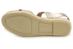 Espadrilles|Sandalen|Horsch Schuhe Espadrilles in Untergrößen Gold