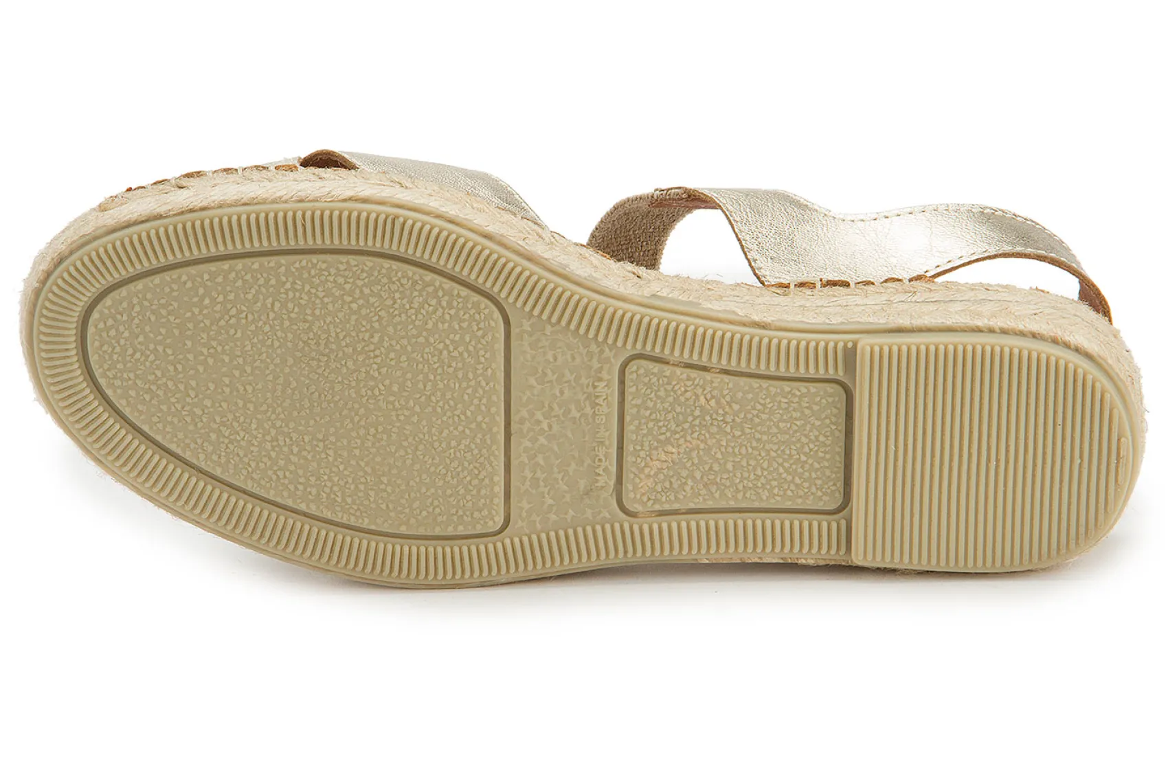 Espadrilles|Sandalen|Horsch Schuhe Espadrilles in Untergrößen Gold