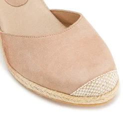 Espadrilles|Sandalen|Horsch Schuhe Espadrilles in Untergrößen Beige
