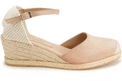 Espadrilles|Sandalen|Horsch Schuhe Espadrilles in Untergrößen Beige