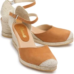 Espadrilles|Sandalen|Horsch Schuhe Espadrilles in Untergrößen Braun