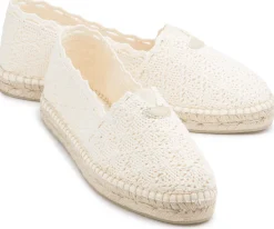 Espadrilles|Slipper|Horsch Schuhe Espadrilles in Untergrößen |Weiß