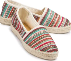 Espadrilles|Slipper|Horsch Schuhe Espadrilles in Untergrößen Multicolor