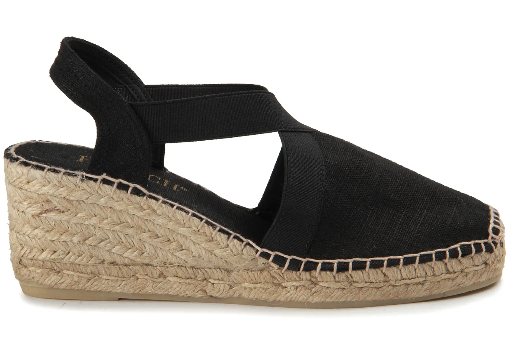 Espadrilles|Sandalen|Horsch Schuhe Espadrilles in Untergrößen Schwarz
