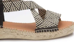 Espadrilles|Sandalen|Horsch Schuhe Espadrilles in Untergrößen Schwarz