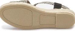 Espadrilles|Sandalen|Horsch Schuhe Espadrilles in Untergrößen Schwarz