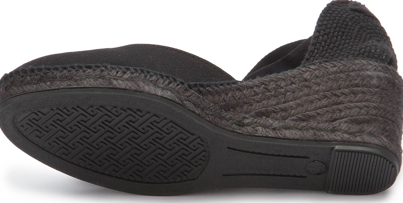 Espadrilles|Sandalen|Horsch Schuhe Espadrilles in Untergrößen Schwarz