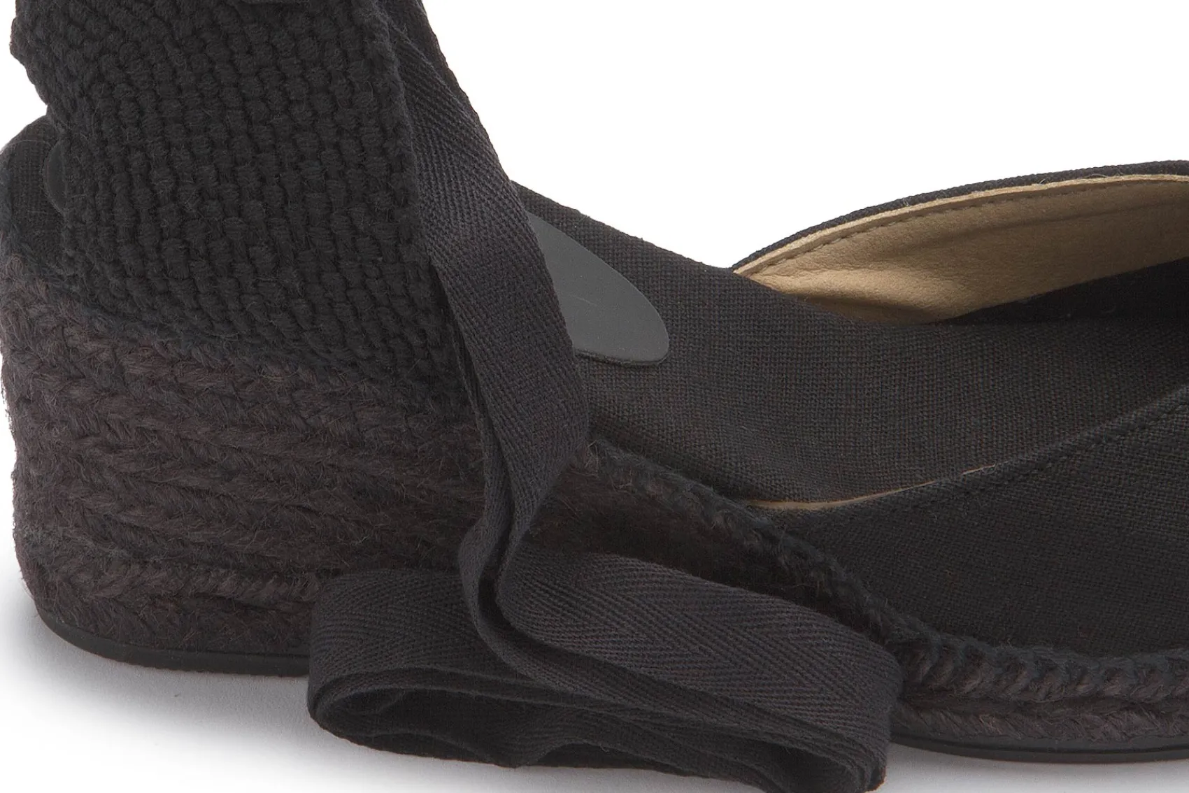 Espadrilles|Sandalen|Horsch Schuhe Espadrilles in Untergrößen Schwarz