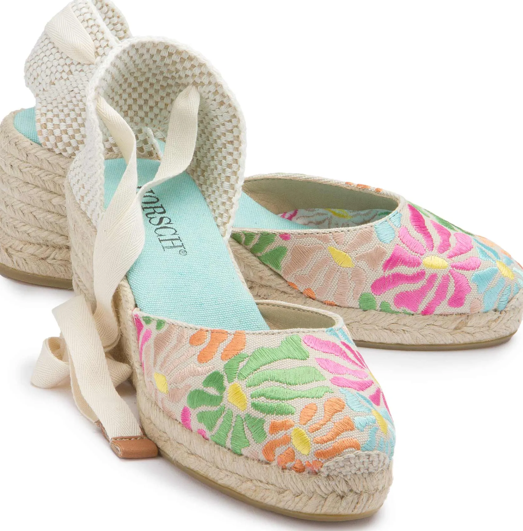 Espadrilles|Sandalen|Horsch Schuhe Espadrilles in Untergrößen Beige