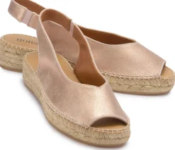 Espadrilles|Sandalen|Horsch Schuhe Espadrilles in Untergrößen Rosa