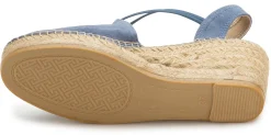 Espadrilles|Sandalen|Horsch Schuhe Espadrilles in Untergrößen Blau