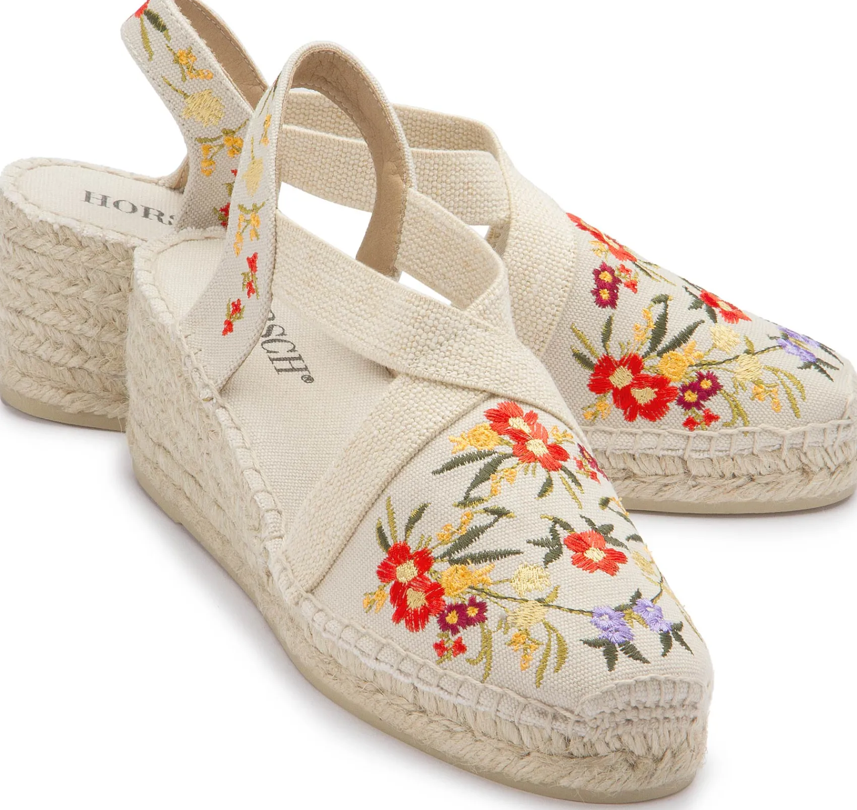 Espadrilles|Sandalen|Horsch Schuhe Espadrilles in Untergrößen Beige