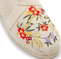 Espadrilles|Sandalen|Horsch Schuhe Espadrilles in Untergrößen Beige