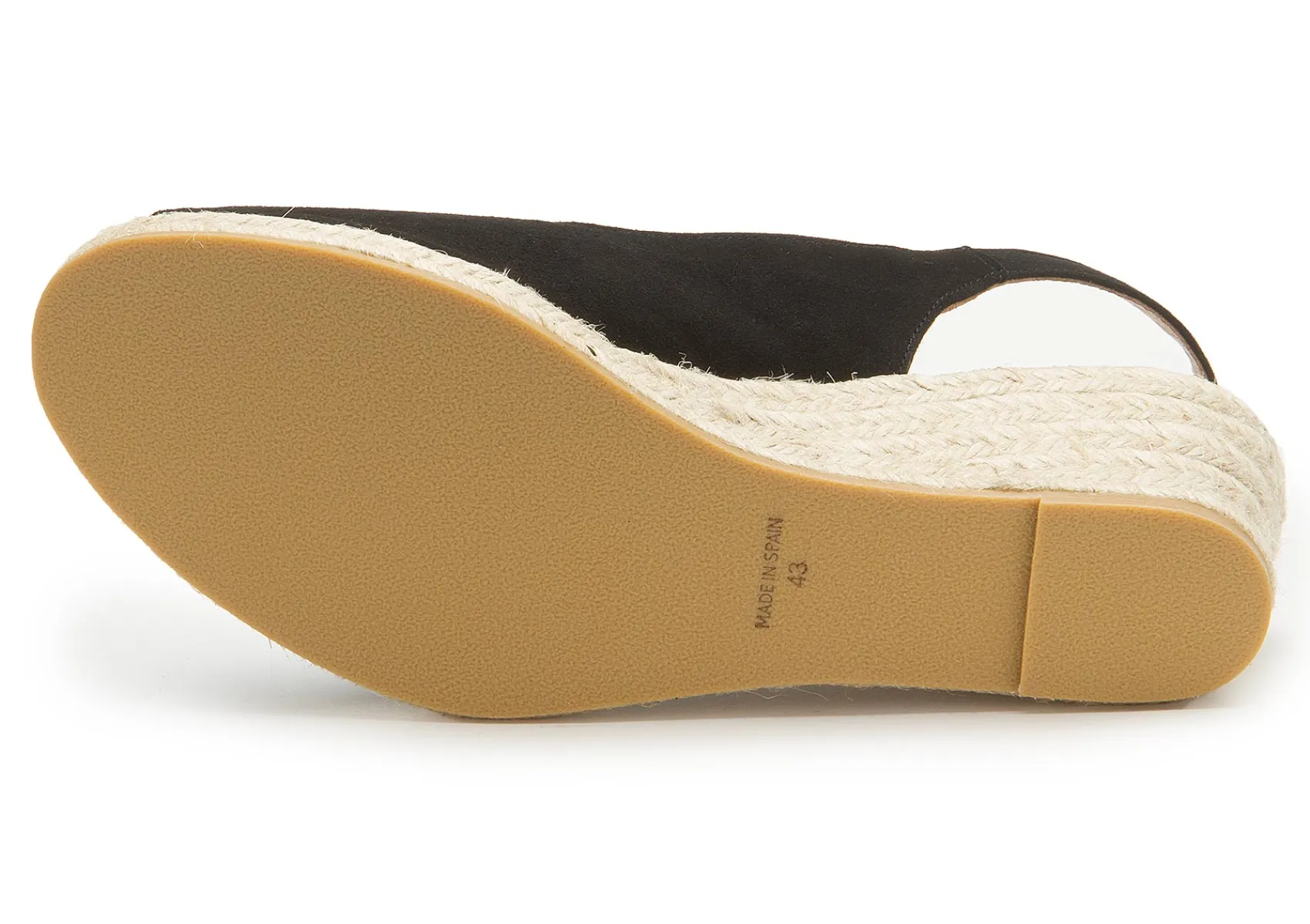 Espadrilles|Sandalen|Horsch Schuhe Espadrilles in Untergrößen Schwarz