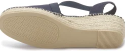 Espadrilles|Sandalen|Horsch Schuhe Espadrilles in Untergrößen Blau