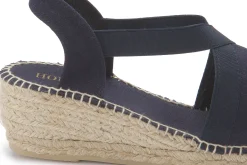 Espadrilles|Sandalen|Horsch Schuhe Espadrilles in Untergrößen Blau