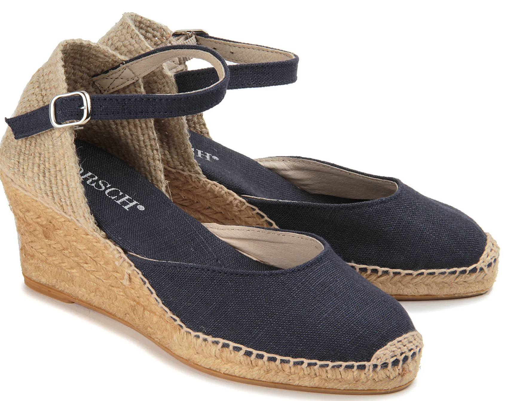 Espadrilles|Sandalen|Horsch Schuhe Espadrilles in Untergrößen Blau