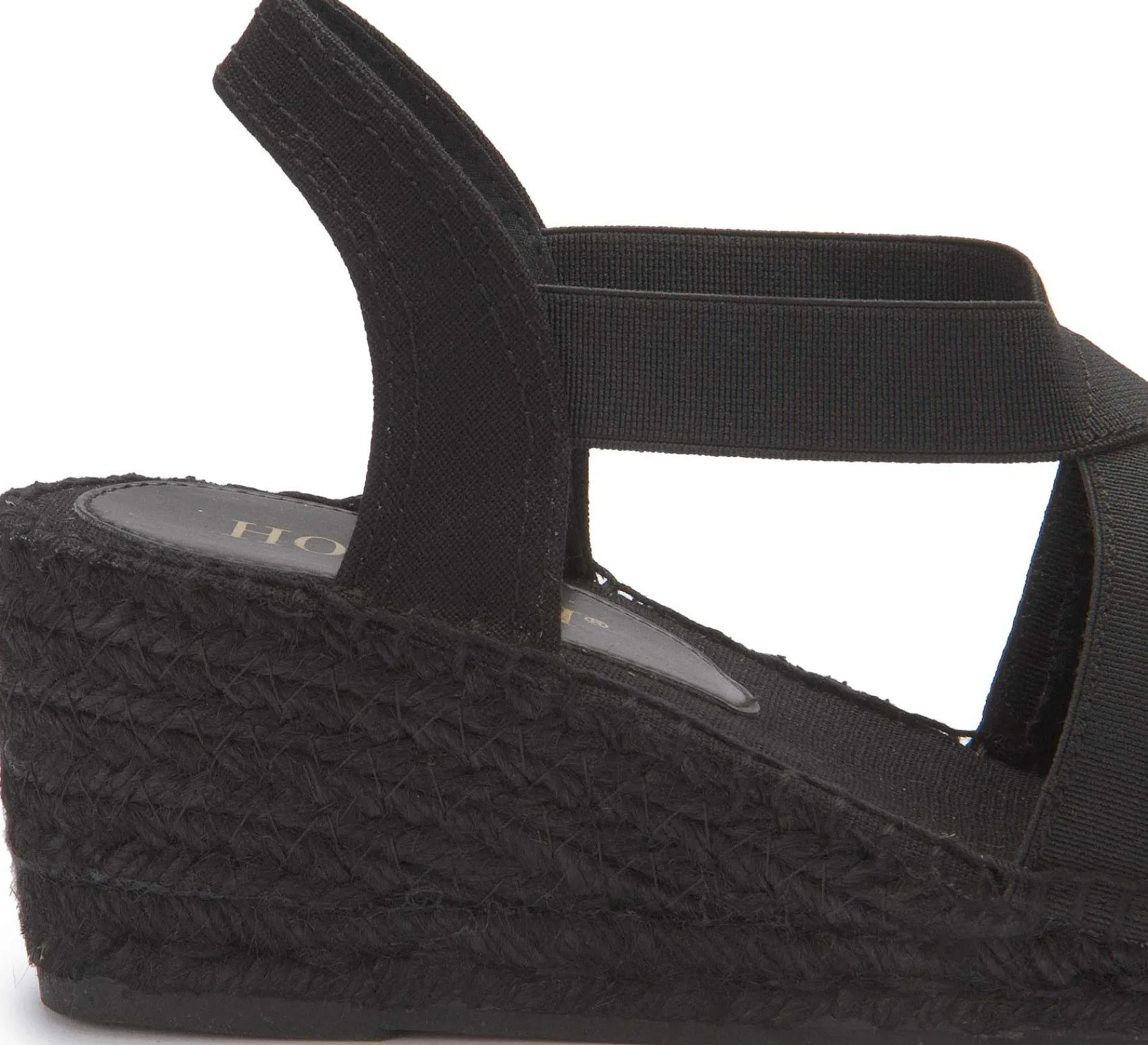 Espadrilles|Sandalen|Horsch Schuhe Espadrilles in Untergrößen Schwarz