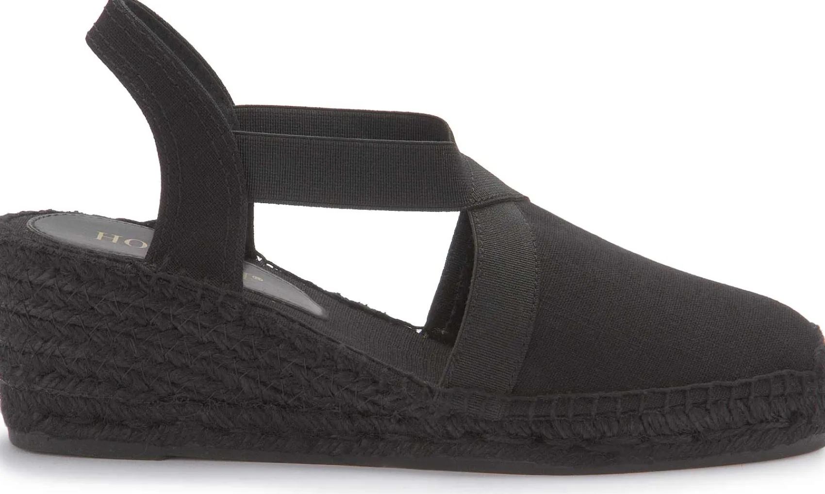 Espadrilles|Sandalen|Horsch Schuhe Espadrilles in Untergrößen Schwarz