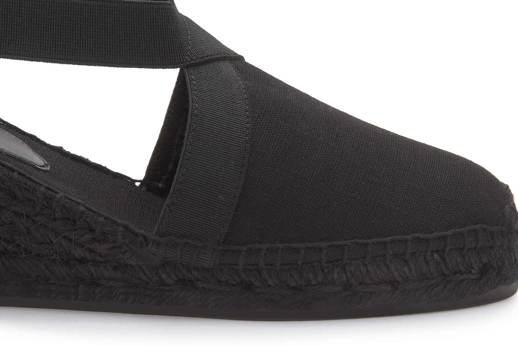 Espadrilles|Sandalen|Horsch Schuhe Espadrilles in Untergrößen Schwarz