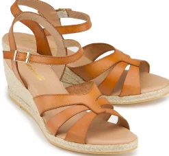 Espadrilles|Sandalen|Horsch Schuhe Espadrilles in Untergrößen Braun